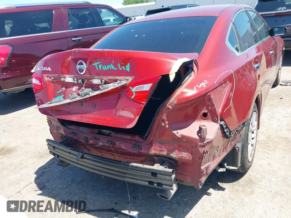 2016 Nissan Altima SR with VIN 1N4AL3AP0GN356816, listed as a IAAI auction lot 42131624 with 132,272 mi miles and . Bid and sale history available at DreamBid. Image 6.