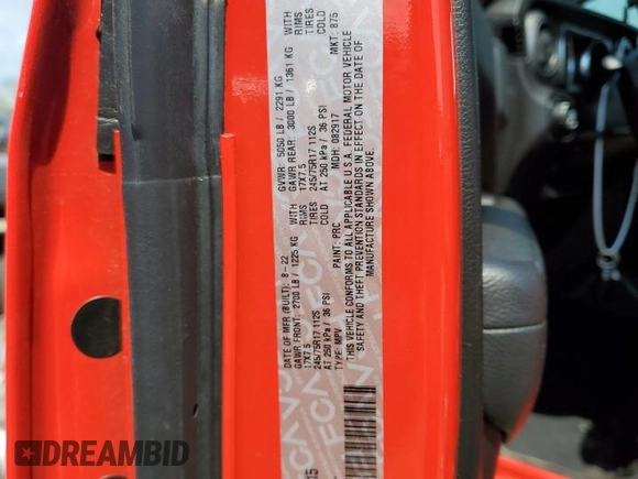 2023 Jeep Wrangler Willys z VIN 1C4HJXAG4PW512615, wystawiony jako Copart lot #56068085 z przebiegiem 21 624 mil mil oraz Szkoda całkowita • Salvage title. Historia ofert i sprzedaży dostępna na DreamBid. Obrazek 13.