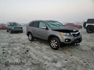 2012 Kia Sorento LX with VIN 5XYKTCA69CG256544, listed as a Copart auction lot 85510044 with 167,395 mi miles and Salvage Title. Bid and sale history available at DreamBid. Image 12.