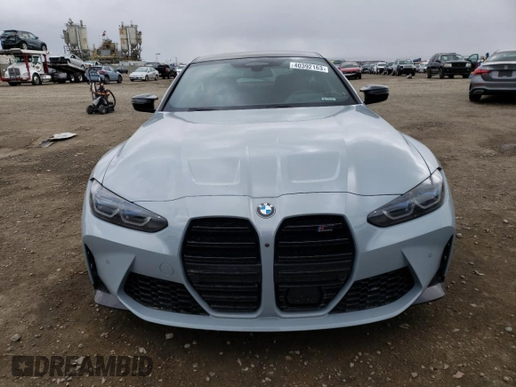 2021 BMW M4 Competition with VIN WBS33AZ08MCG80260, listed as a Copart auction lot 40392163 with 33,027 mi miles. Bid and sale history available at carsss.com. Image 5.