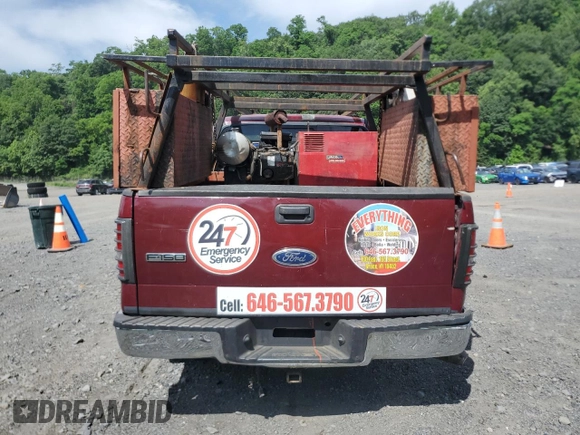 2004 Ford F-150 XLT z VIN 1FTPW14504KD30014, wystawiony jako Copart lot #62079815 z przebiegiem 184 653 mil mil oraz Szkoda całkowita • Salvage title. Historia ofert i sprzedaży dostępna na DreamBid. Obrazek 6.
