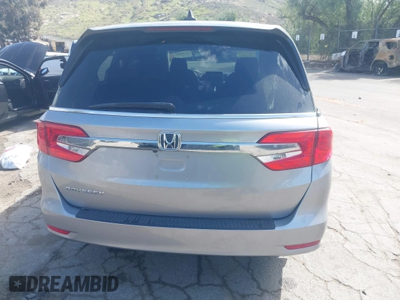 2020 Honda Odyssey EX-L with VIN 5FNRL6H7XLB017154, listed as a IAAI auction lot 41698872 with 54,626 mi miles. Bid and sale history available at carsss.com. Image 16.