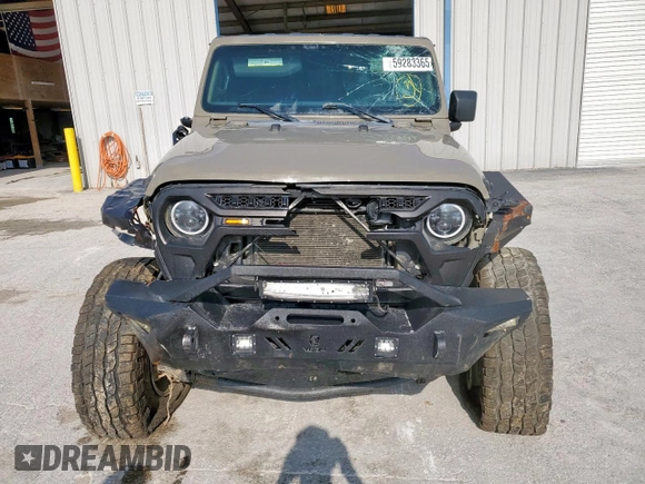 2020 Jeep Gladiator Sport S z VIN 1C6HJTAG0LL168969, wystawiony jako Copart lot #59283365 z przebiegiem 67 810 mil mil oraz Szkoda całkowita • Salvage title. Historia ofert i sprzedaży dostępna na DreamBid. Obrazek 5.