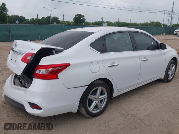 2017 Nissan Sentra SV with VIN 3N1AB7AP8HY283030, listed as a IAAI auction lot 42167433 with 118,256 mi miles and . Bid and sale history available at DreamBid. Image 4.