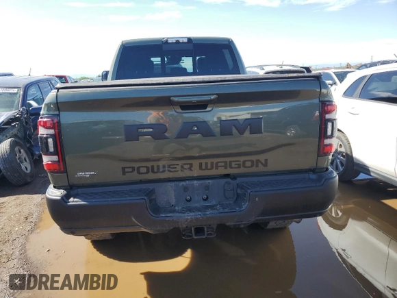 2020 Ram 2500 Power Wagon with VIN 3C6TR5EJ1LG273814, listed as a Copart auction lot 72032834 with 47,982 mi miles and Salvage Title. Bid and sale history available at carsss.com. Image 6.