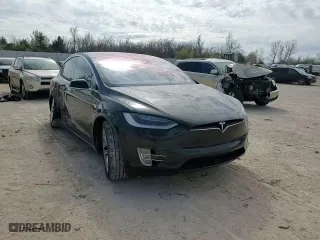 2017 Tesla Model X P100D with VIN 5YJXCBE41HF051839, listed as a Copart auction lot 50320924 with NaN miles. Bid and sale history available at carsss.com. Image 11.