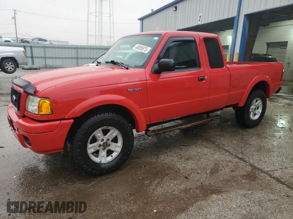 2004 Ford Ranger XL Fleet with VIN 1FTZR45E04TA18303, listed as a Copart auction lot 46085975 with 176,909 mi miles and Salvage Title. Bid and sale history available at DreamBid. Image 1.