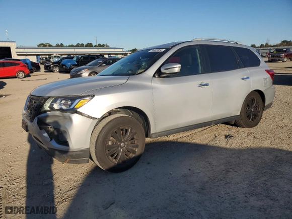 2018 Nissan Pathfinder SL with VIN 5N1DR2MM9JC654023, listed as a Copart auction lot 79955854 with 167,800 mi miles and Clean Title. Bid and sale history available at carsss.com. Image 1.