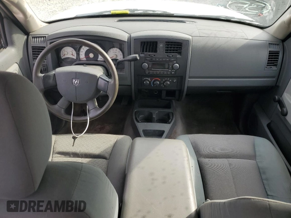 2007 Dodge Dakota ST with VIN 1D7HE22K87S199866, listed as a Copart auction lot 78001294 with 120,374 mi miles and Salvage Title. Bid and sale history available at DreamBid. Image 8.