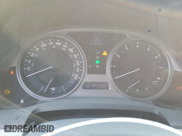 2006 Lexus IS 250 with VIN JTHCK262462000686, listed as a Copart auction lot 58947525 with 341,236 mi miles and Salvage title. Bid and sale history available at DreamBid. Image 9.