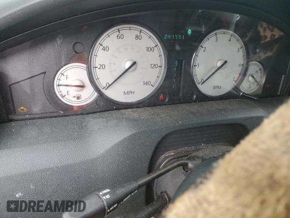 2005 Chrysler 300 with VIN 2C3JA53G65H651700, listed as a Copart auction lot 41861225 with 247,771 mi miles and Salvage Title. Bid and sale history available at carsss.com. Image 9.