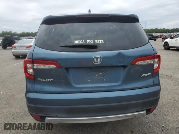2019 Honda Pilot EX-L z VIN 5FNYF6H59KB025861, wystawiony jako Copart lot #60927455 z przebiegiem 110 089 mil mil oraz Szkoda całkowita • Salvage title. Historia ofert i sprzedaży dostępna na DreamBid. Obrazek 6.
