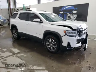 2021 GMC Acadia SLE with VIN 1GKKNKLA5MZ118867, listed as a Copart auction lot 46903215 with 55,016 mi miles and Clean Title. Bid and sale history available at DreamBid. Image 4.