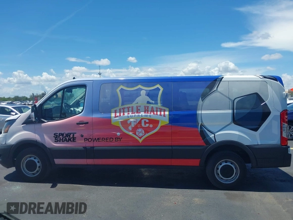 2021 Ford Transit Passenger XL with VIN 1FBAX2Y84MKA98230, listed as a IAAI auction lot 42570233 with 19,531 mi miles and . Bid and sale history available at DreamBid. Image 14.