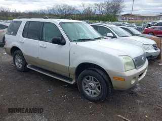 2005 Mercury Mountaineer Convenience z VIN 4M2DU86K15ZJ26605, wystawiony jako IAAI lot #41831527 z przebiegiem 211 080 mil mil oraz . Historia ofert i sprzedaży dostępna na DreamBid. Obrazek 1.
