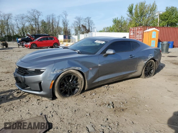 2022 Chevrolet Camaro 1LT with VIN 1G1FB1RX3N0100457, listed as a Copart auction lot 53670885 with 32,837 mi miles and Salvage title. Bid and sale history available at DreamBid. Image 1.
