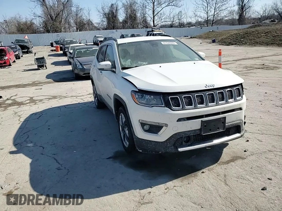 2021 Jeep Compass Limited with VIN 3C4NJDCB4MT556585, listed as a Copart auction lot 47428245 with 99,168 mi miles and Salvage Title. Bid and sale history available at DreamBid. Image 11.