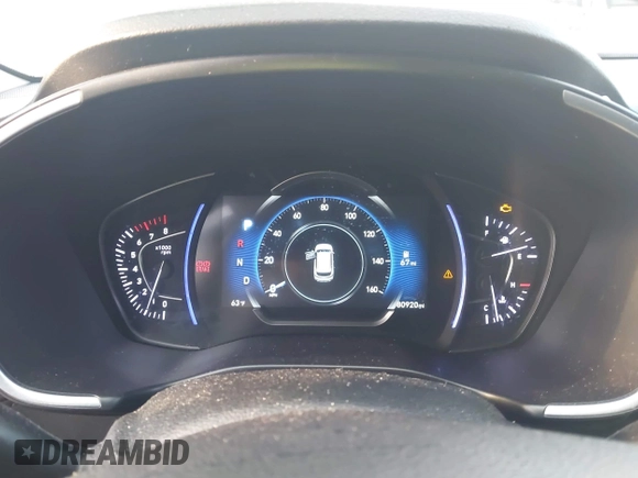 2019 Hyundai Santa Fe SEL with VIN 5NMS33AD0KH006550, listed as a IAAI auction lot 41894306 with 80,920 mi miles and . Bid and sale history available at DreamBid. Image 7.