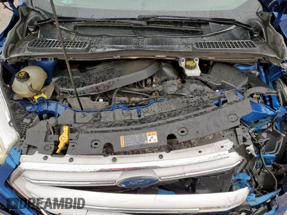 2018 Ford Escape Titanium with VIN 1FMCU9J98JUB31234, listed as a Copart auction lot 58817705 with 140,183 mi miles and Salvage title. Bid and sale history available at DreamBid. Image 11.