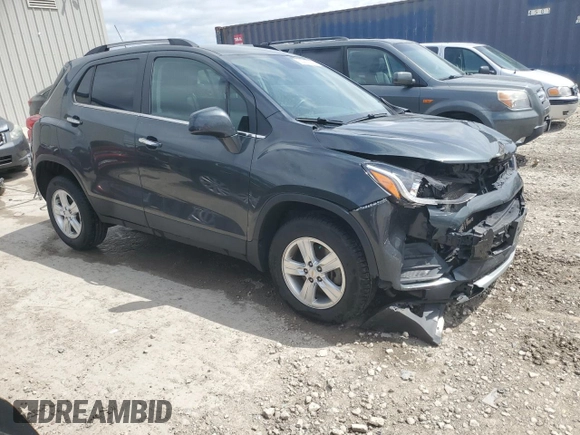 2018 Chevrolet Trax LT with VIN KL7CJPSBXJB695852, listed as a Copart auction lot 53900275 with 46,701 mi miles and Clean Title. Bid and sale history available at carsss.com. Image 4.