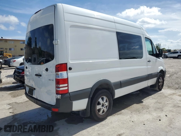 2017 Mercedes-Benz Sprinter with VIN WDAPE7CD8HP391296, listed as a Copart auction lot 61623304 with Not Provided miles and Clean Title. Bid and sale history available at DreamBid. Image 3.