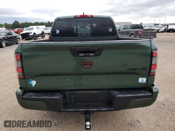 2023 Nissan Frontier PRO-4X with VIN 1N6ED1EKXPN669249, listed as a Copart auction lot 63694224 with 18,689 mi miles and Salvage Title. Bid and sale history available at carsss.com. Image 6.