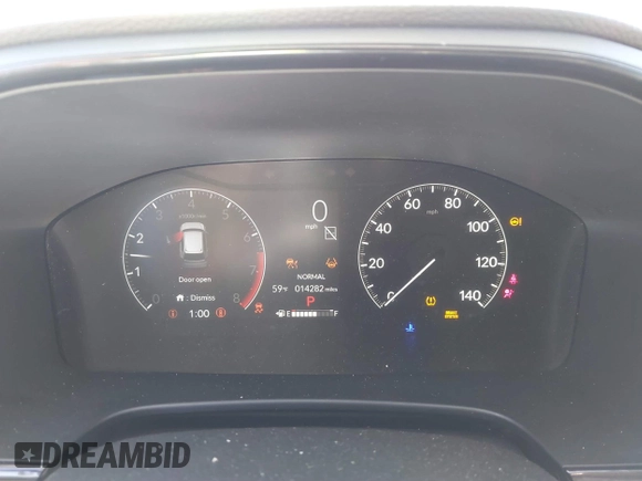 2024 Honda CR-V LX with VIN 2HKRS4H27RH402791, listed as a IAAI auction lot 41240996 with 14,282 mi miles and . Bid and sale history available at DreamBid. Image 7.