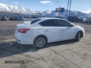 2019 Nissan Sentra SV with VIN 3N1AB7AP5KY279332, listed as a Copart auction lot 87600345 with 63,696 mi miles and Salvage Title. Bid and sale history available at DreamBid. Image 3.