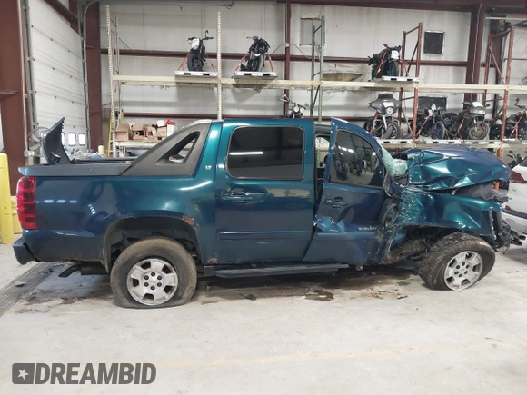 2007 Chevrolet Avalanche LTZ with VIN 3GNFK12357G128703, listed as a IAAI auction lot 41211475 with Not Provided miles and . Bid and sale history available at DreamBid. Image 12.
