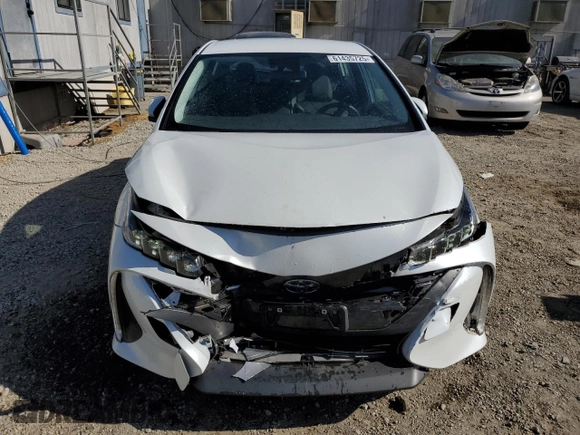 2021 Toyota Prius LE with VIN JTDKAMFPXM3193991, listed as a Copart auction lot 61435725 with 78,322 mi miles and Salvage title. Bid and sale history available at DreamBid. Image 5.