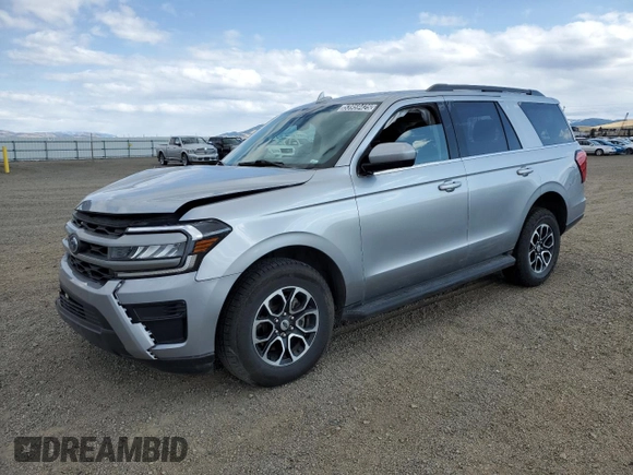2024 Ford Expedition XLT with VIN 1FMJU1J89REA24859, listed as a Copart auction lot 53959425 with 42,684 mi miles and Salvage title. Bid and sale history available at DreamBid. Image 1.