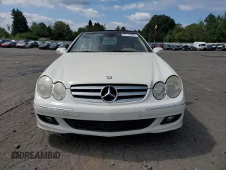 2007 Mercedes-Benz CLK 350 with VIN WDBTK56F27T081171, listed as a Copart auction lot 67127064 with 122,972 mi miles and Salvage Title. Bid and sale history available at DreamBid. Image 5.