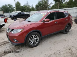 2015 Nissan Rogue SV with VIN 5N1AT2MV1FC762527, listed as a Copart auction lot 74833184 with 191,807 mi miles and Salvage Title. Bid and sale history available at carsss.com. Image 1.