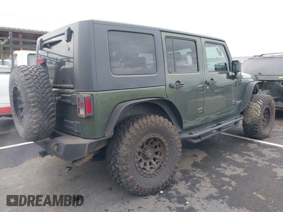 2008 Jeep Wrangler Unlimited Rubicon with VIN 1J8GA69168L591089, listed as a IAAI auction lot 41487746 with 161,916 mi miles and . Bid and sale history available at DreamBid. Image 4.