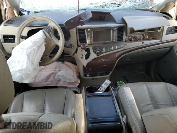 2012 Toyota Sienna XLE AAS with VIN 5TDYK3DC8CS192241, listed as a Copart auction lot 50985055 with Not provided miles and Salvage title. Bid and sale history available at DreamBid. Image 8.