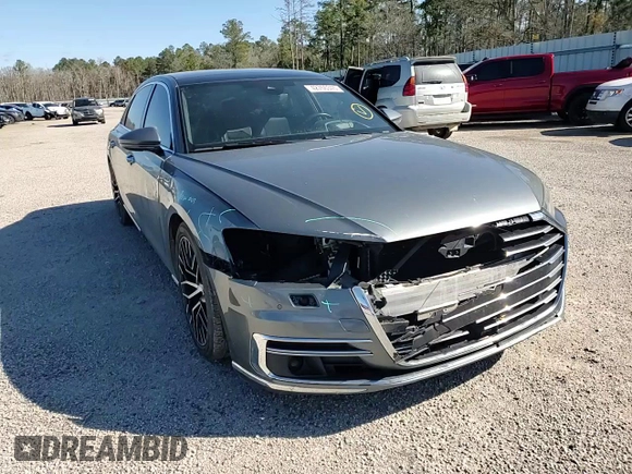 2019 Audi A8 z VIN WAU8DAF82KN007562, wystawiony jako Copart lot #42766345 z przebiegiem 92 532 mil mil oraz Szkoda całkowita • Salvage title. Historia ofert i sprzedaży dostępna na DreamBid. Obrazek 10.