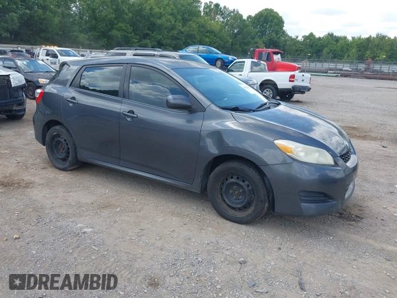 2009 Toyota Matrix S with VIN 2T1LE40E49C004136, listed as a IAAI auction lot 42824966 with 225,109 mi miles and . Bid and sale history available at DreamBid. Image 1.