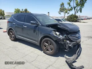 2017 Hyundai Santa Fe 2.4L with VIN 5NMZU3LBXHH019659, listed as a Copart auction lot 64056815 with 121,210 mi miles and Salvage title. Bid and sale history available at DreamBid. Image 4.