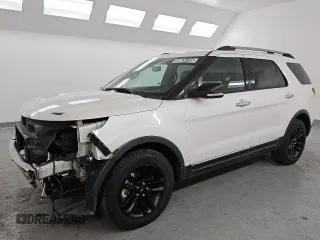 2015 Ford Explorer XLT with VIN 1FM5K7D84FGA14617, listed as a Copart auction lot 48824195 with 99,717 mi miles and Clean Title. Bid and sale history available at carsss.com. Image 1.