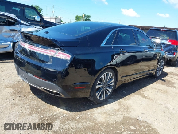 2017 Lincoln MKZ Reserve z VIN 3LN6L5E97HR650179, wystawiony jako IAAI lot #42366592 z przebiegiem 98 224 mil mil oraz . Historia ofert i sprzedaży dostępna na DreamBid. Obrazek 4.