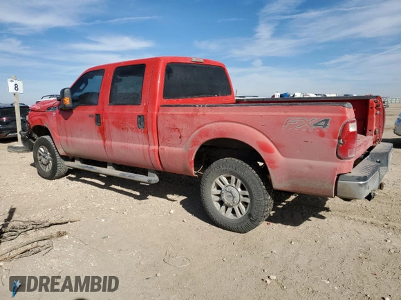 2016 Ford F-250 Lariat with VIN 1FT7W2B67GEB50632, listed as a Copart auction lot 44080195 with 228,859 mi miles and Salvage Title. Bid and sale history available at DreamBid. Image 2.