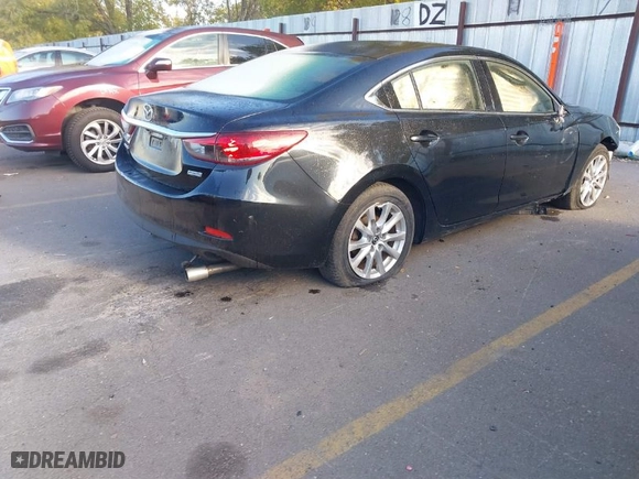 2016 Mazda Mazda6 i Sport with VIN JM1GJ1U51G1409541, listed as a IAAI auction lot 40710446 with 1 mi miles. Bid and sale history available at carsss.com. Image 4.