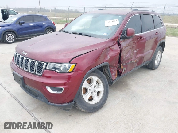 2017 Jeep Grand Cherokee Laredo with VIN 1C4RJEAG5HC780326, listed as a IAAI auction lot 41743223 with 73,675 mi miles. Bid and sale history available at carsss.com. Image 17.