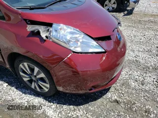 2017 Nissan LEAF SL with VIN 1N4BZ0CP1HC308754, listed as a Copart auction lot 51642173 with 45,957 mi miles. Bid and sale history available at carsss.com. Image 9.