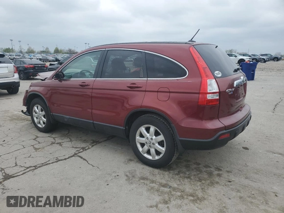 2007 Honda CR-V EX-L with VIN JHLRE38787C020536, listed as a Copart auction lot 52589155 with 113,963 mi miles and Salvage Title. Bid and sale history available at carsss.com. Image 2.