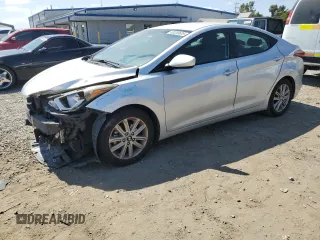 2015 Hyundai Elantra SE with VIN 5NPDH4AE2FH637088, listed as a Copart auction lot 65280635 with 135,526 mi miles and Salvage title. Bid and sale history available at DreamBid. Image 1.
