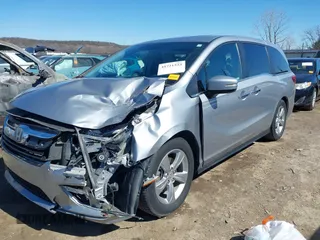 2018 Honda Odyssey EX-L with VIN 5FNRL6H71JB077112, listed as a IAAI auction lot 41721523 with 70,893 mi miles. Bid and sale history available at carsss.com. Image 18.