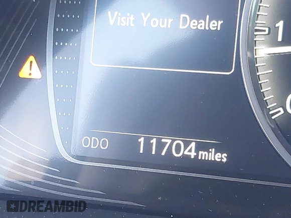2024 Lexus ES with VIN 58ADZ1B16RU170845, listed as a IAAI auction lot 41897165 with 11,704 mi miles. Bid and sale history available at carsss.com. Image 16.