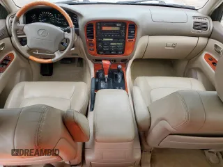 2000 Lexus LX 470 with VIN JT6HT00W8Y0118377, listed as a Copart auction lot 55614435 with 230,542 mi miles and Clean Title. Bid and sale history available at carsss.com. Image 8.