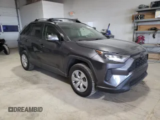2019 Toyota RAV4 LE with VIN JTMG1RFV3KJ007024, listed as a Copart auction lot 53364185 with 92,591 mi miles and Salvage Title. Bid and sale history available at carsss.com. Image 4.